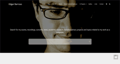 Desktop Screenshot of edgarbarroso.net